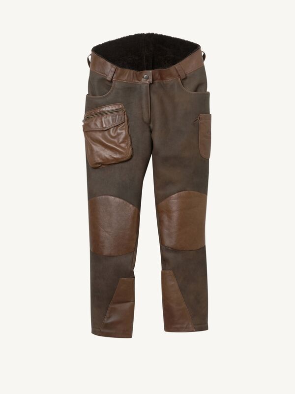 Iglu III Damen Lammfell Winter Jagdhose